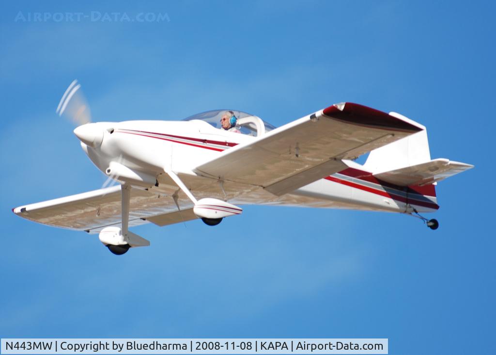 N443MW, 1992 Vans RV-6 C/N 21057, RV on final approach to 17L.