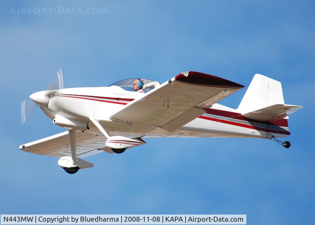 N443MW, 1992 Vans RV-6 C/N 21057, RV on final approach to 17L.