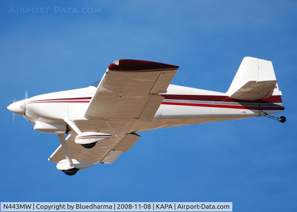 N443MW, 1992 Vans RV-6 C/N 21057, RV on final approach to 17L.