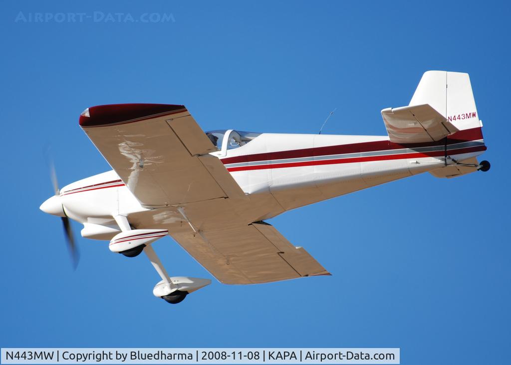 N443MW, 1992 Vans RV-6 C/N 21057, RV on final approach to 17L.