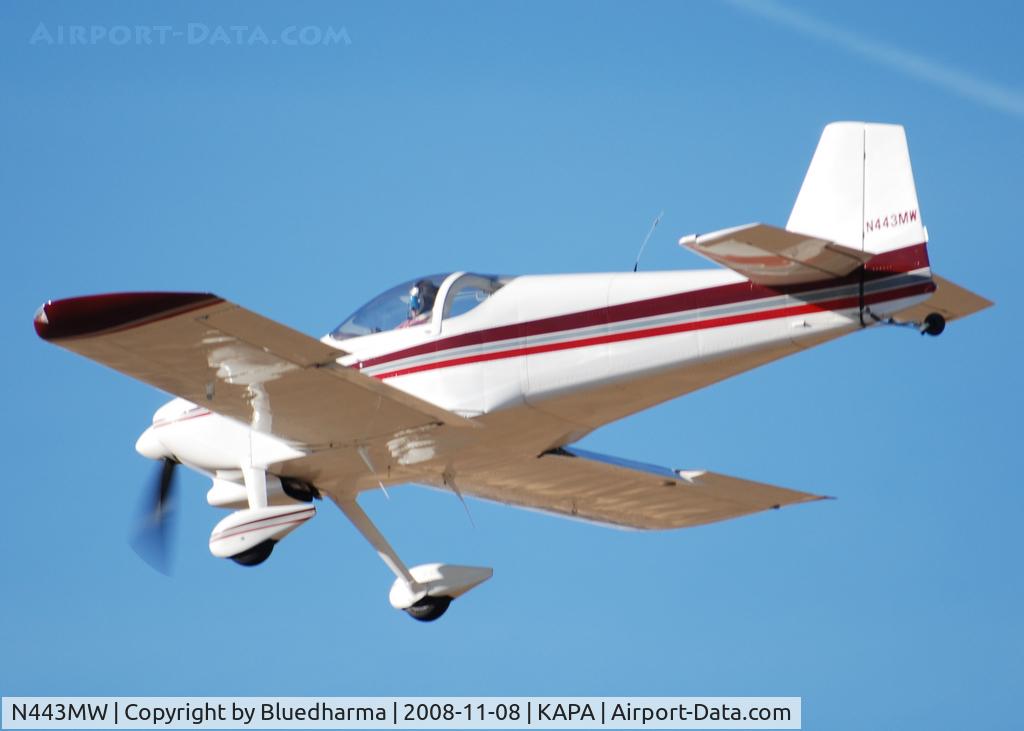 N443MW, 1992 Vans RV-6 C/N 21057, RV on final approach to 17L.