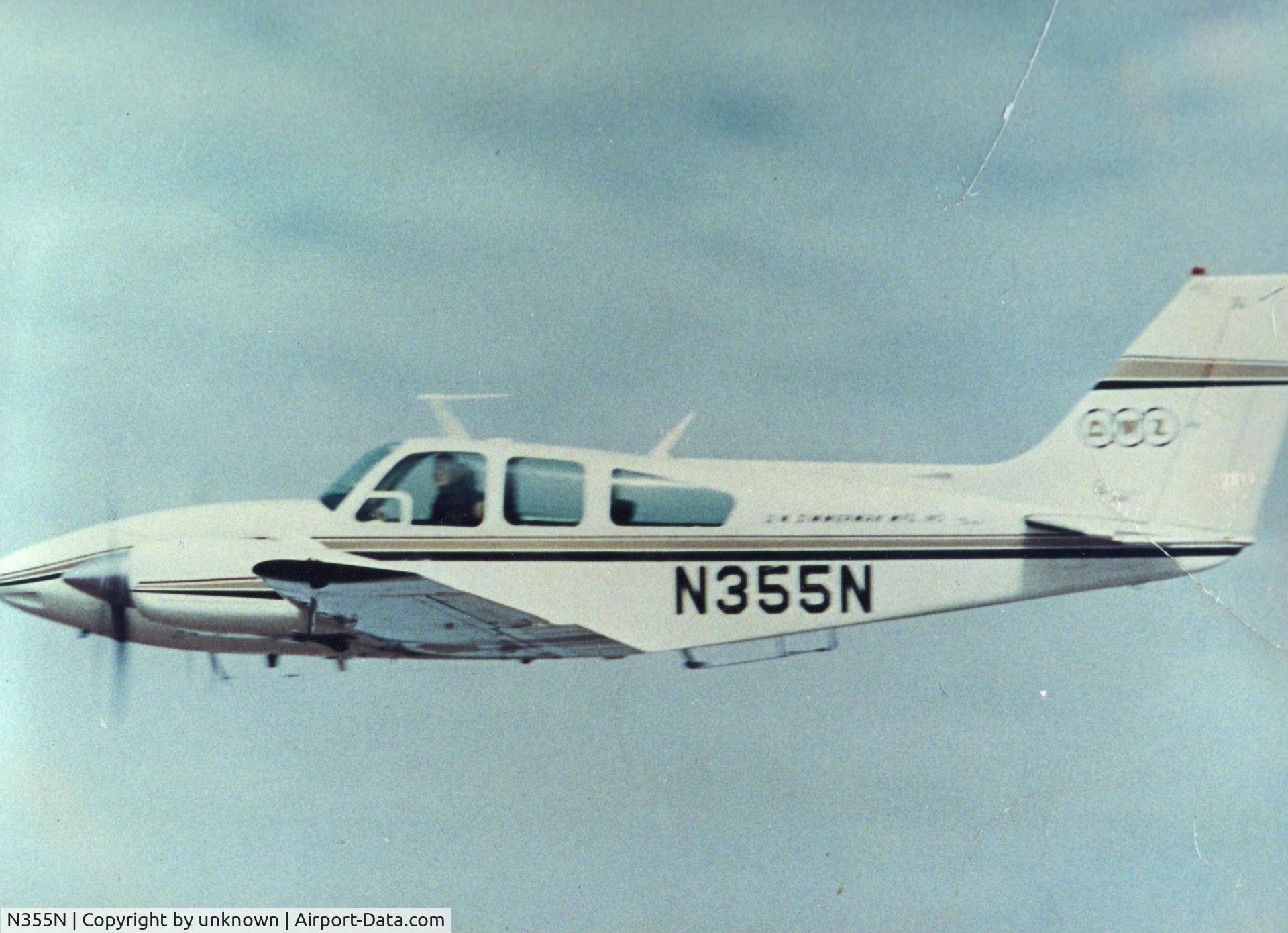 N355N, 1966 Beech C55 Baron (95-C55) C/N TE-114, Sacramento sky
