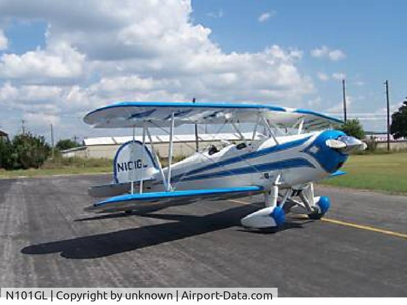 N101GL, 1975 Great Lakes 2T-1A-2 Sport Trainer C/N 0714, N101GL aprox oct 2008