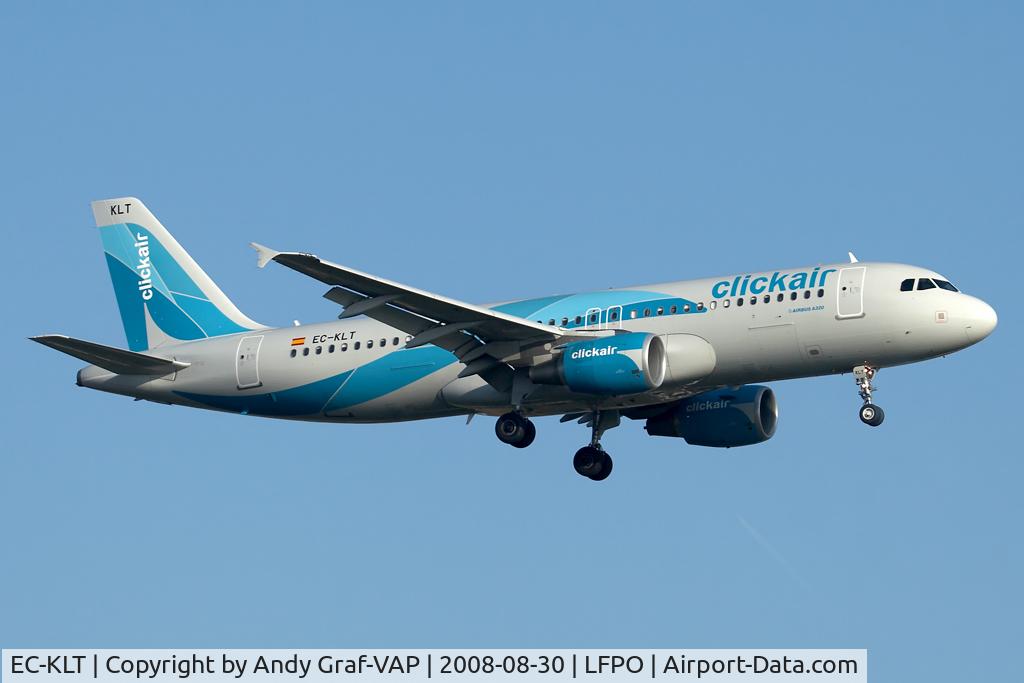 EC-KLT, 2007 Airbus A320-216 C/N 3376, Clickair A320