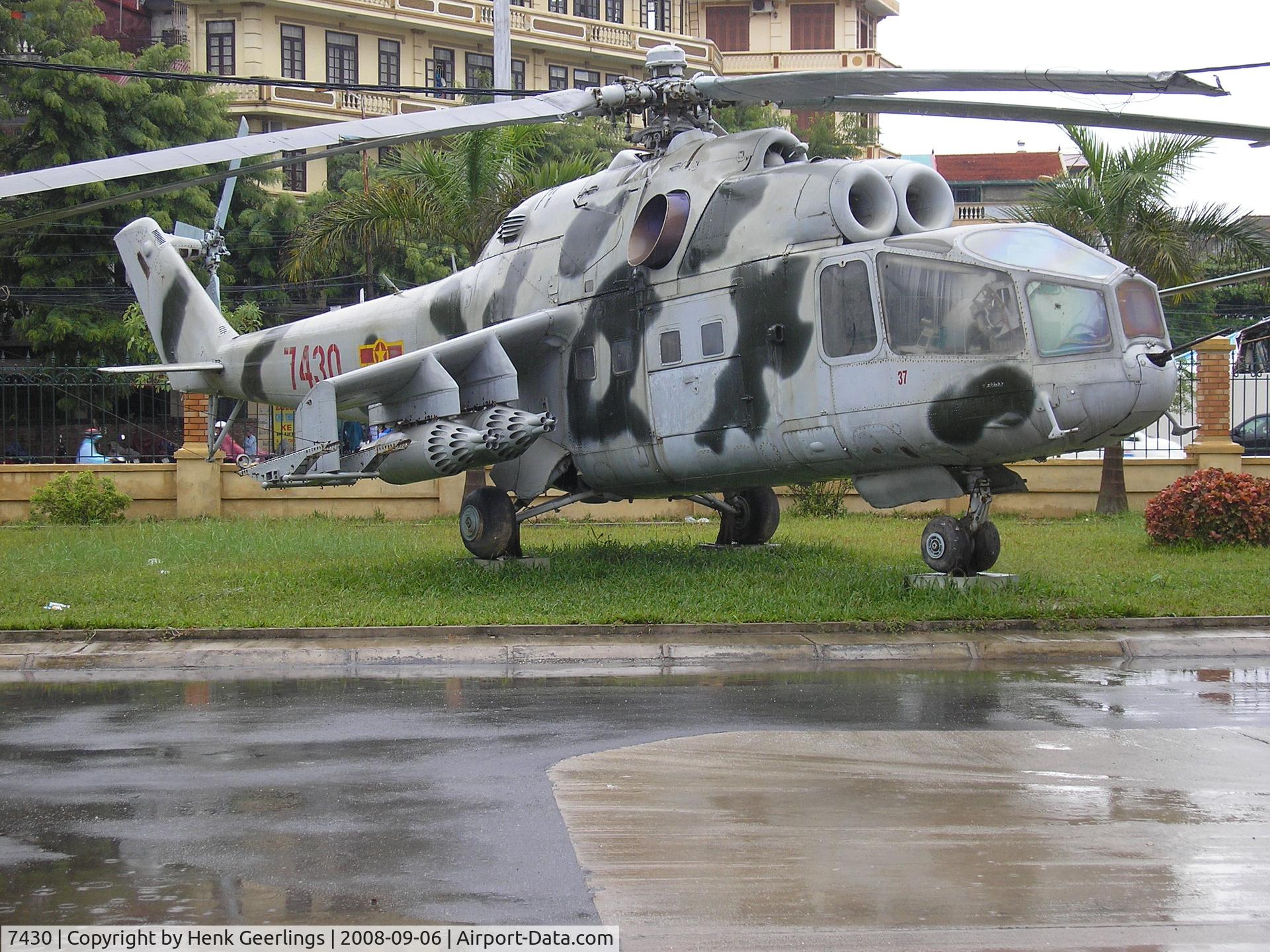 7430, Mil Mi-24A C/N Not found, Hanoi , Air Force museum