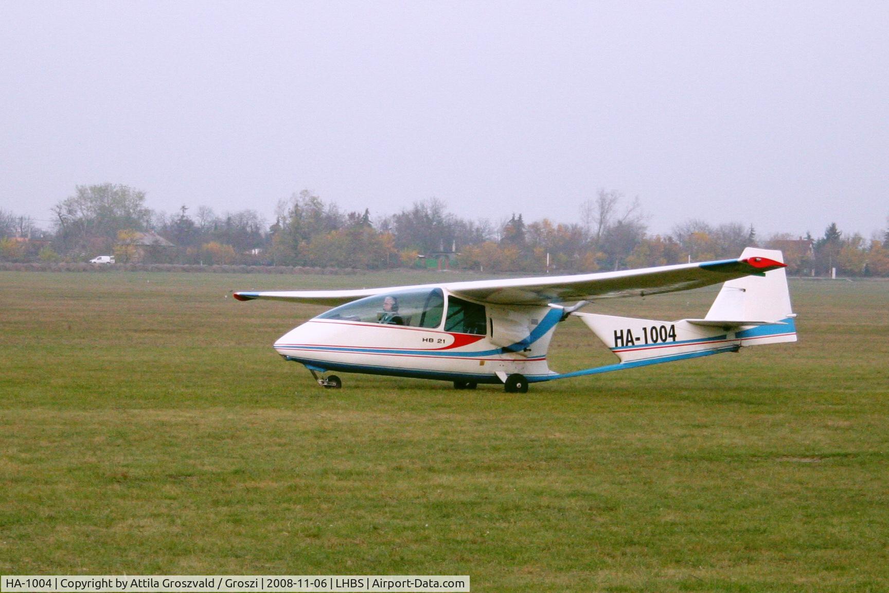 HA-1004, 1977 Brditschka HB-21 Movit C/N 21008, Budaörs-Airport / Hungary-LHBS