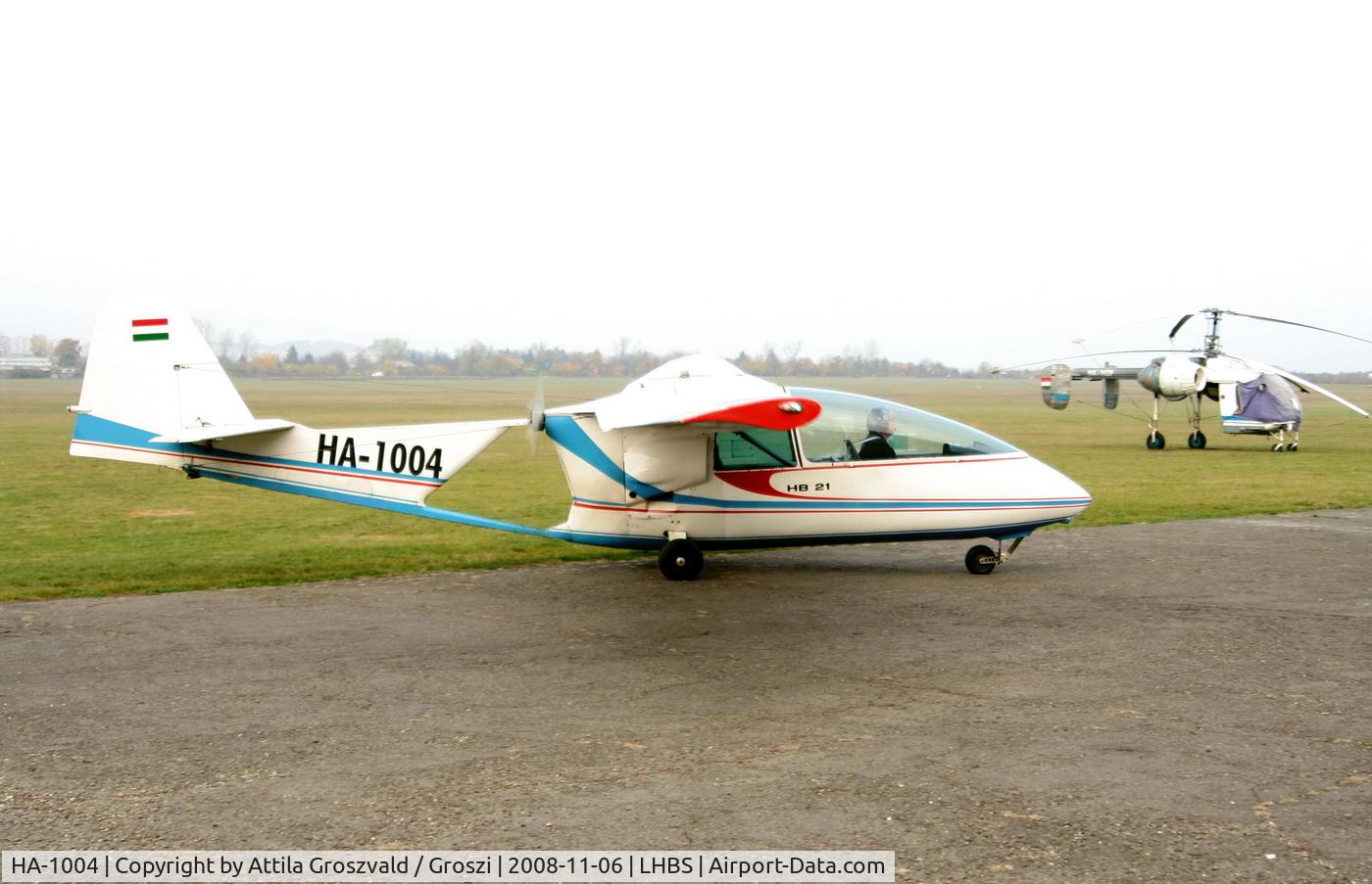 HA-1004, 1977 Brditschka HB-21 Movit C/N 21008, Budaörs-Airport / Hungary-LHBS