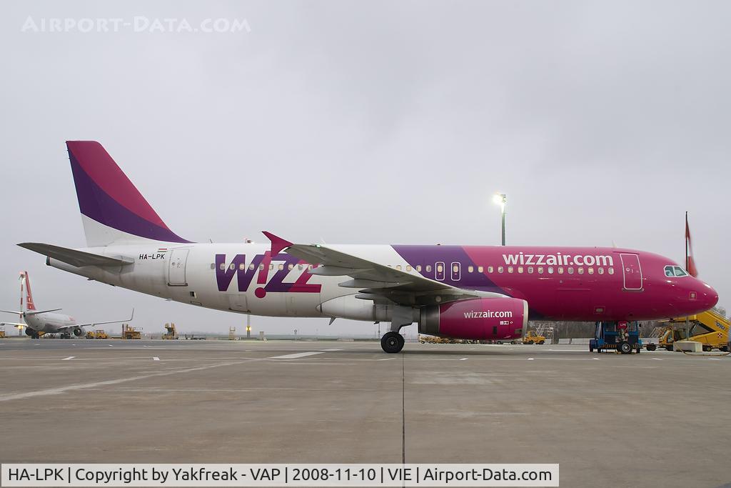 HA-LPK, 2007 Airbus A320-232 C/N 3143, Wizzair Airbus 320