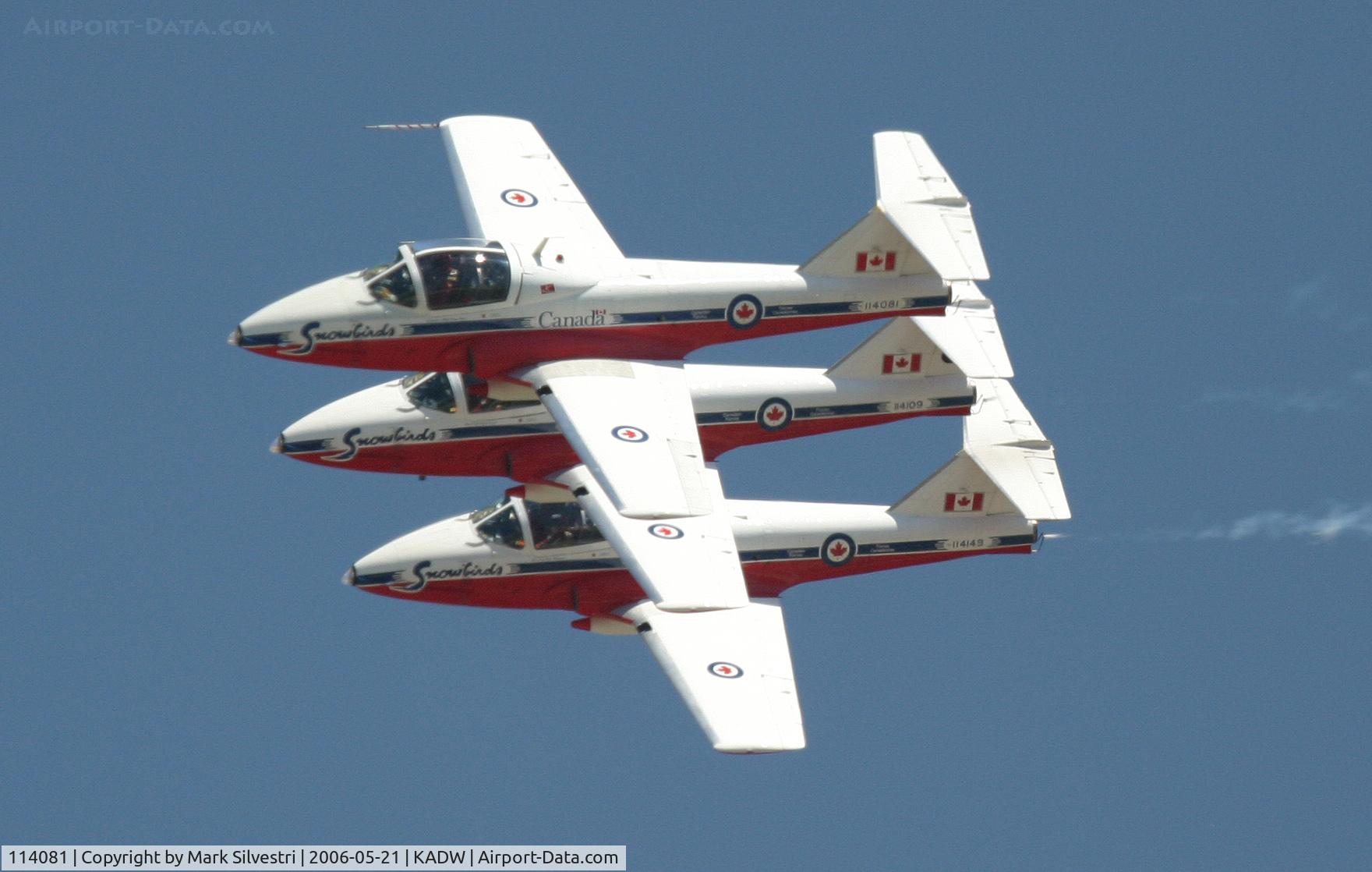 114081, Canadair CT-114 Tutor C/N 1081, 2006 Andrews AFB