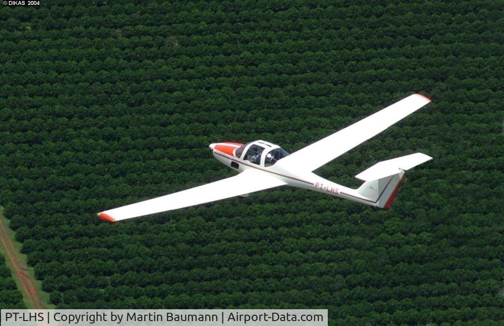 PT-LHS, 1984 Grob G-109B C/N 6412, G109B over Orange Plantation