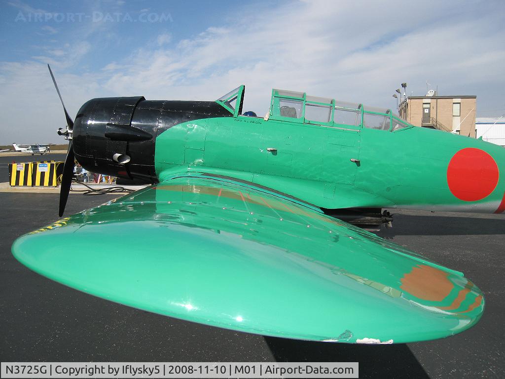 N3725G, 1944 North American SNJ-5 Texan Texan C/N 84875, N3725G NAA SNJ-5 modified for the movie 