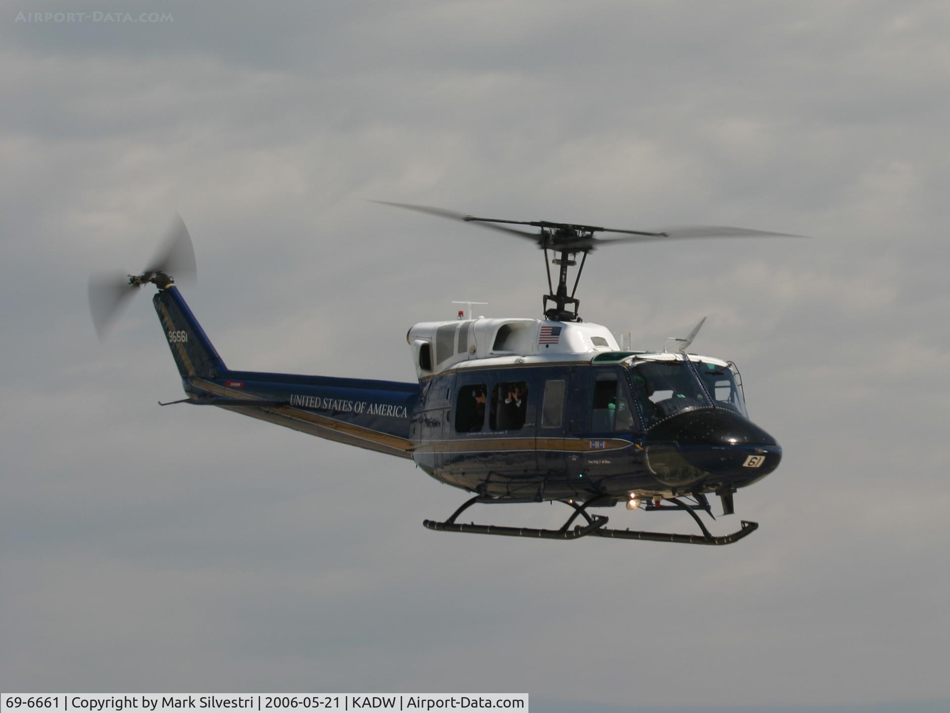 69-6661, Bell UH-1N Iroquois C/N 31067, 2006 Andrews AFB