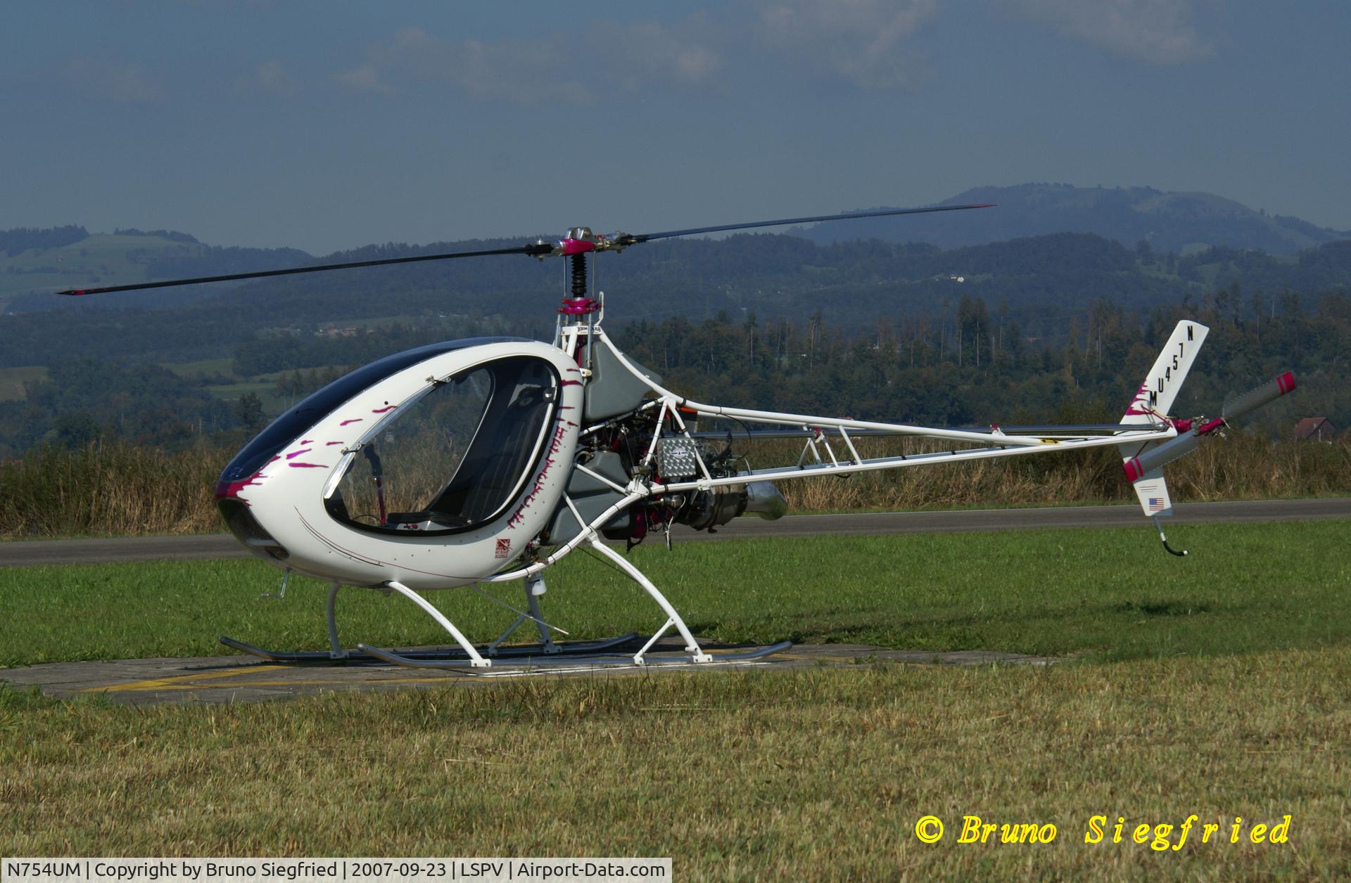 N754UM, 2005 Eagle R & D Helicycle C/N 3-9B, Wangen-Lachen Suisse