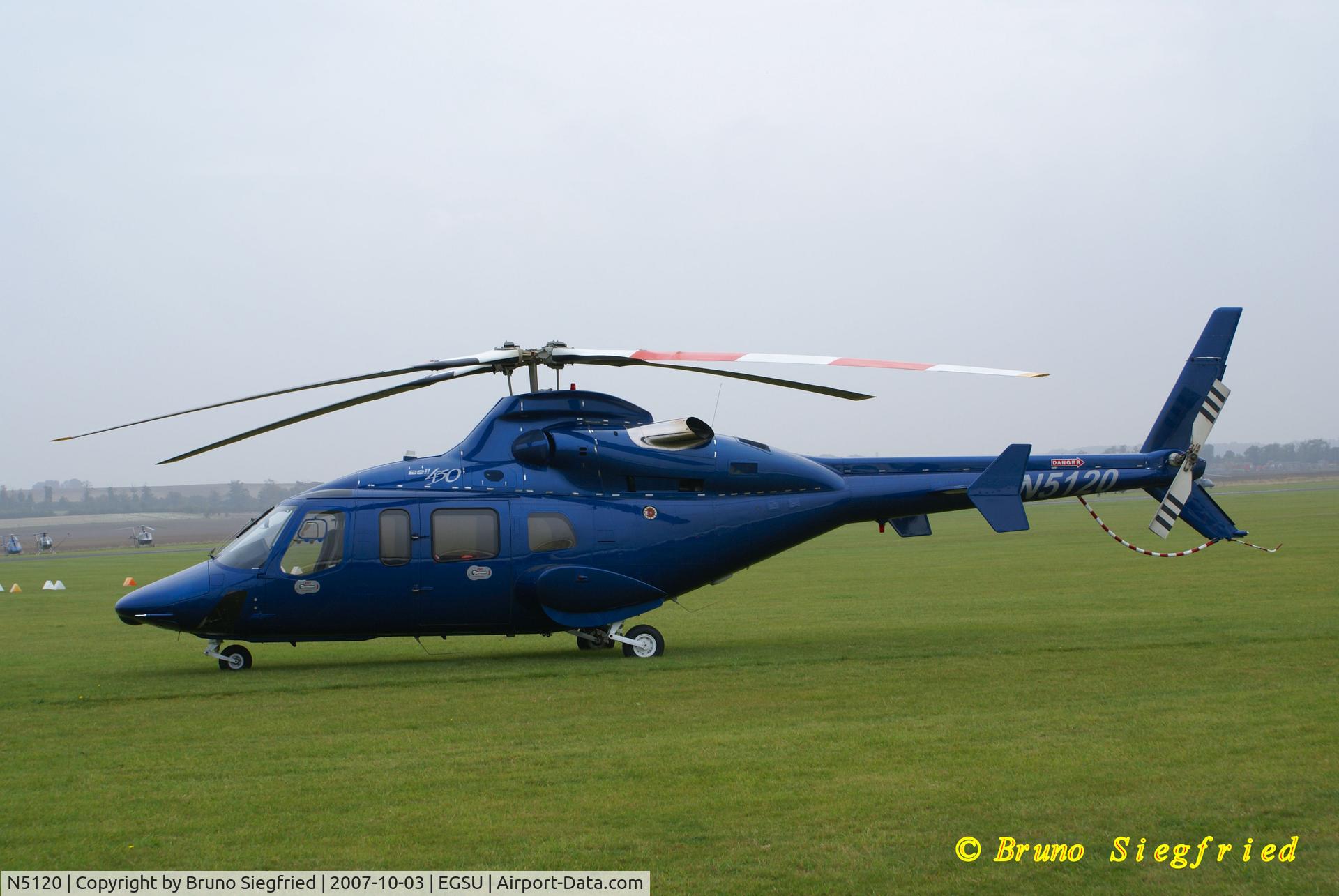 N5120, 2002 Bell 430 C/N 49095, Helitech Duxford