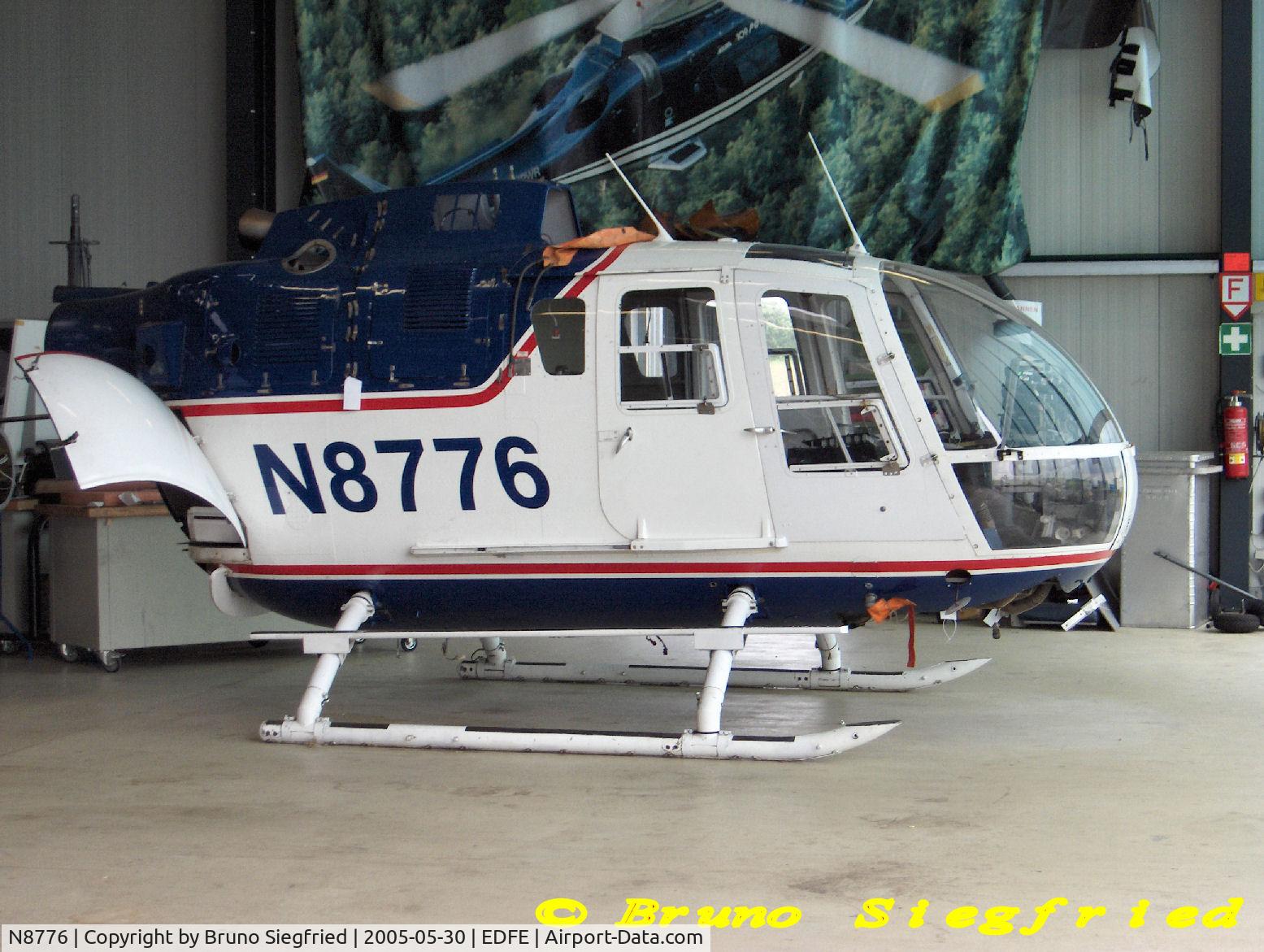 N8776, 1987 MBB Bo-105S C/N S-776, Egelsbach Germany