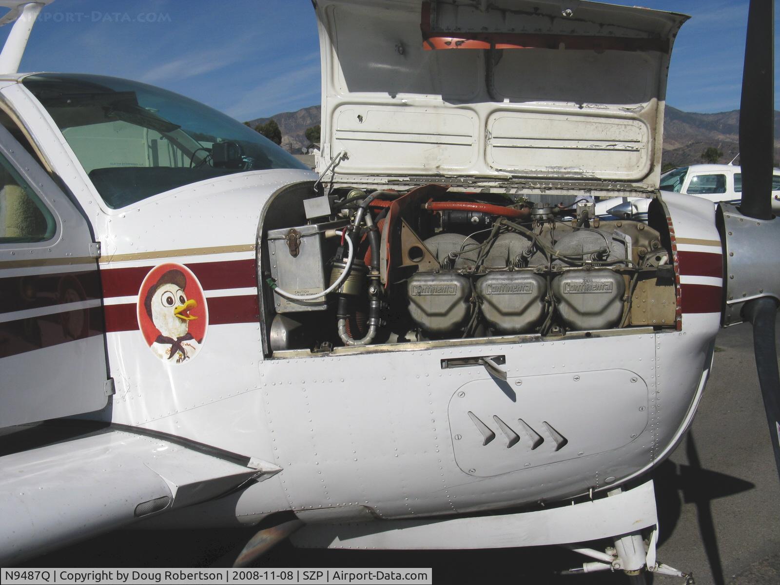 N9487Q, 1972 Beech V35B Bonanza C/N D-9333, 1972 Beech V35B BONANZA, Continental IO-520-B 285 Hp, open cowls