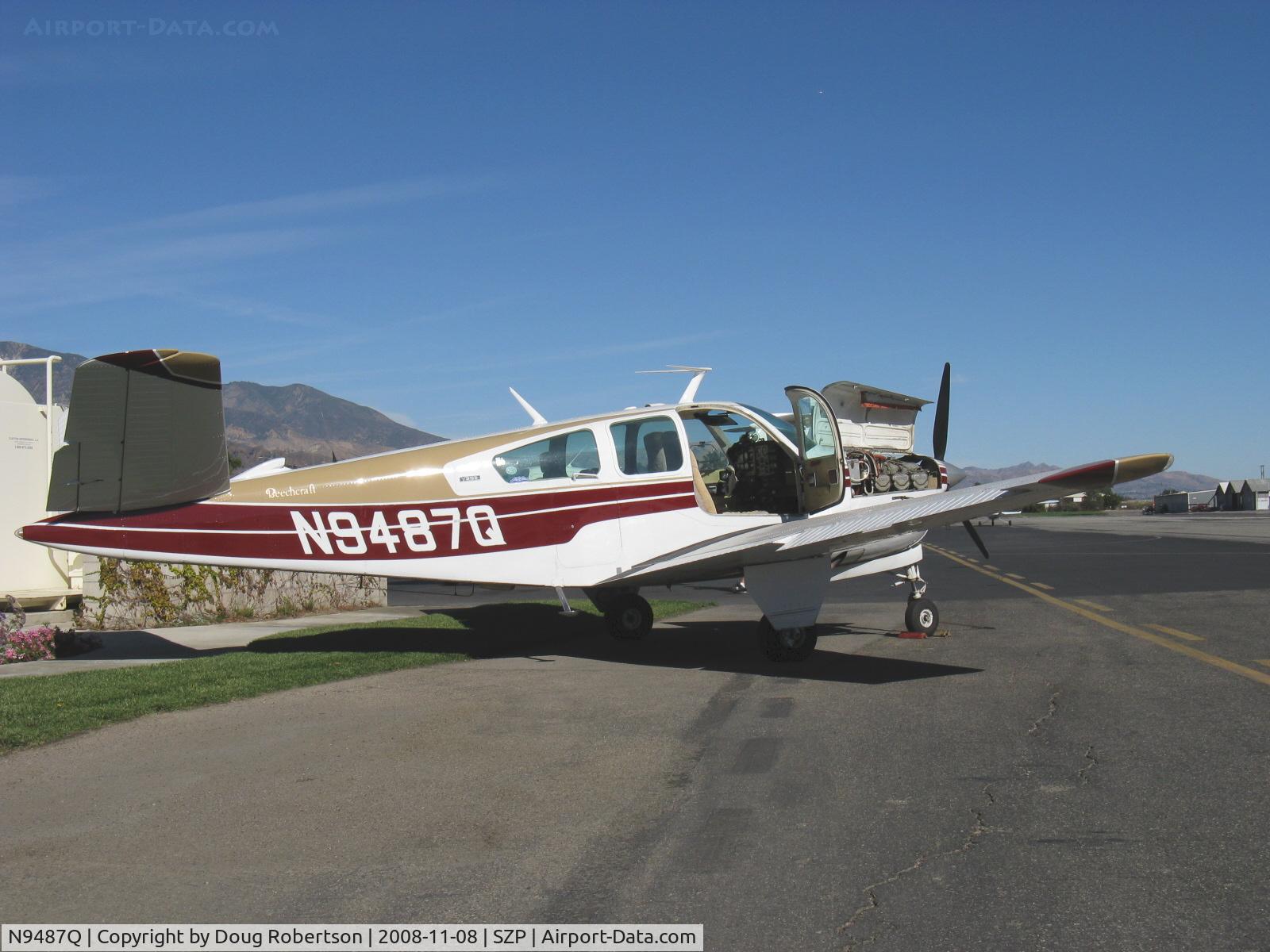 N9487Q, 1972 Beech V35B Bonanza C/N D-9333, 1972 Beech V35B BONANZA, Continental IO-520-B 285 Hp