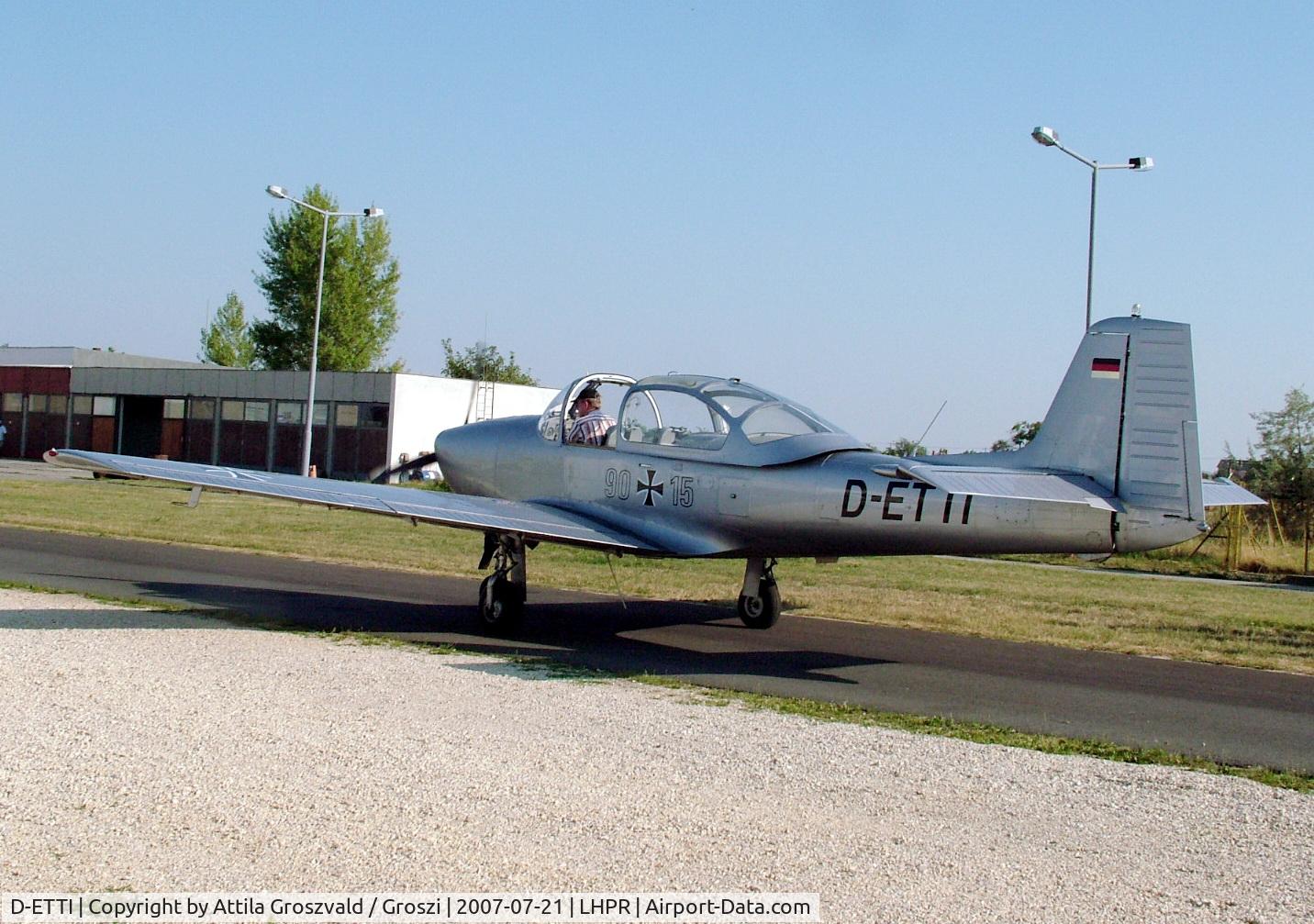 D-ETTI, Piaggio FWP-149D C/N 025, Gy?r Pér Airport-Hungary LHPR - Legendary Aircraft Ltd. base.