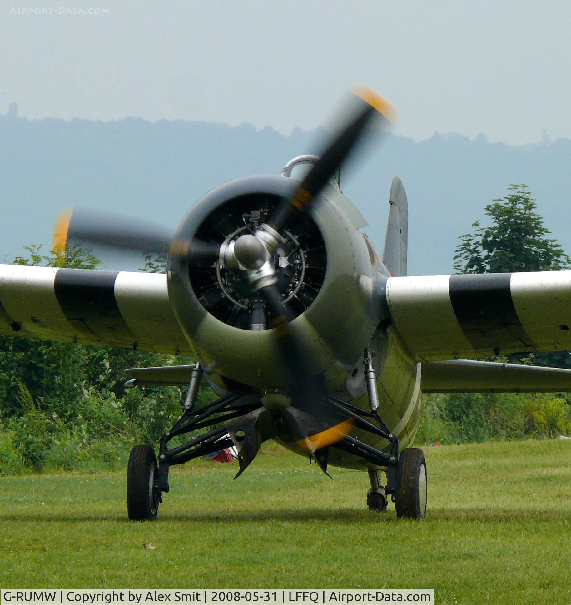 G-RUMW, 1944 General Motors (Grumman) FM-2 Wildcat C/N 5765, Grumman FM2 Wilcat G-RUMW painted as Royal Air Force F