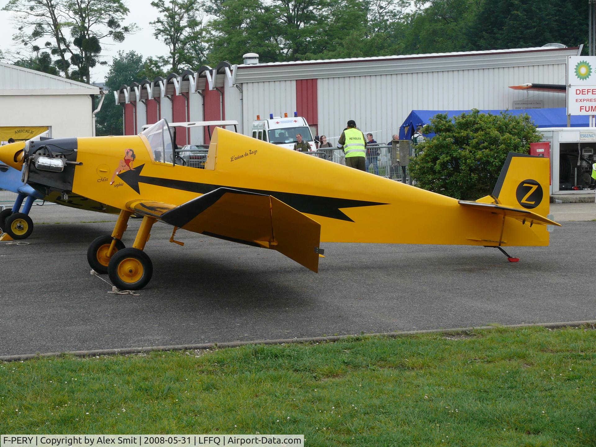 F-PERY, 1954 Jodel D-92 Bebe C/N 306, Jodel D92 Bébé F-PERY