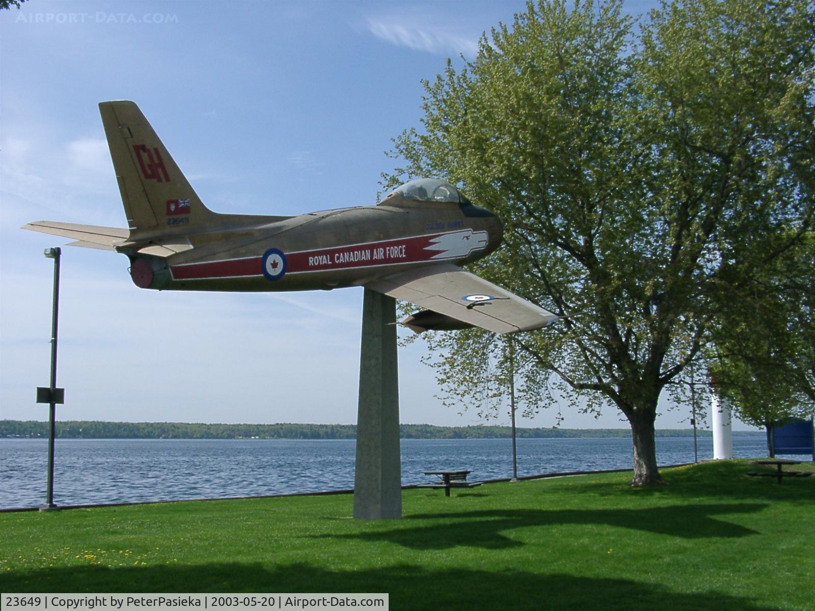 23649, 1958 Canadair CL-13B Sabre 6 C/N 1439, The Golden Hawks were a Canadian military aerobatic flying team established in 1959 to celebrate the 35th anniversary or the Royal Canadian Air Force (RCAF) and the 