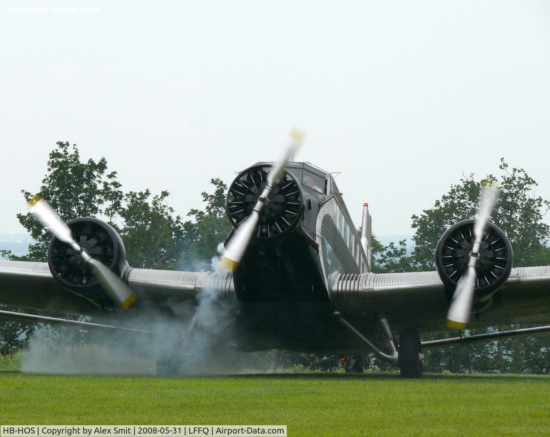 HB-HOS, 1939 Junkers Ju-52/3m g4e C/N 6580, Junkers Ju-52/3M g4e HB-HOS