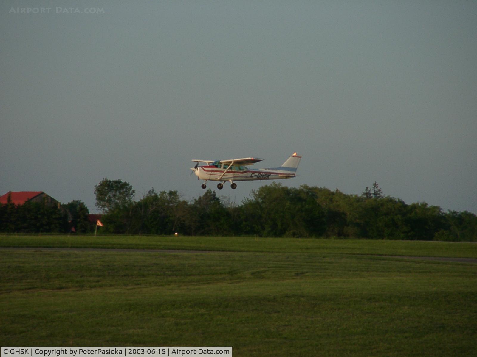 C-GHSK, 1984 Cessna 172P C/N 17276267, @ Brampton Airport, BFC training aircraft