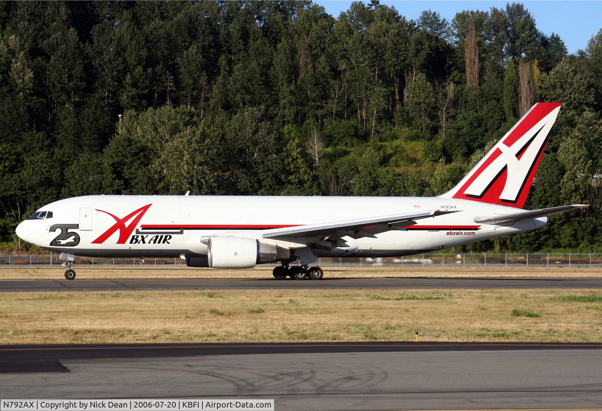 N792AX, 1986 Boeing 767-281 C/N 23142, /