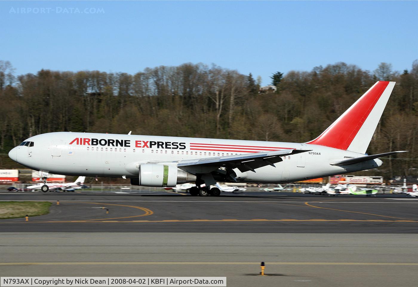 N793AX, 1986 Boeing 767-281 C/N 23143, KBFI