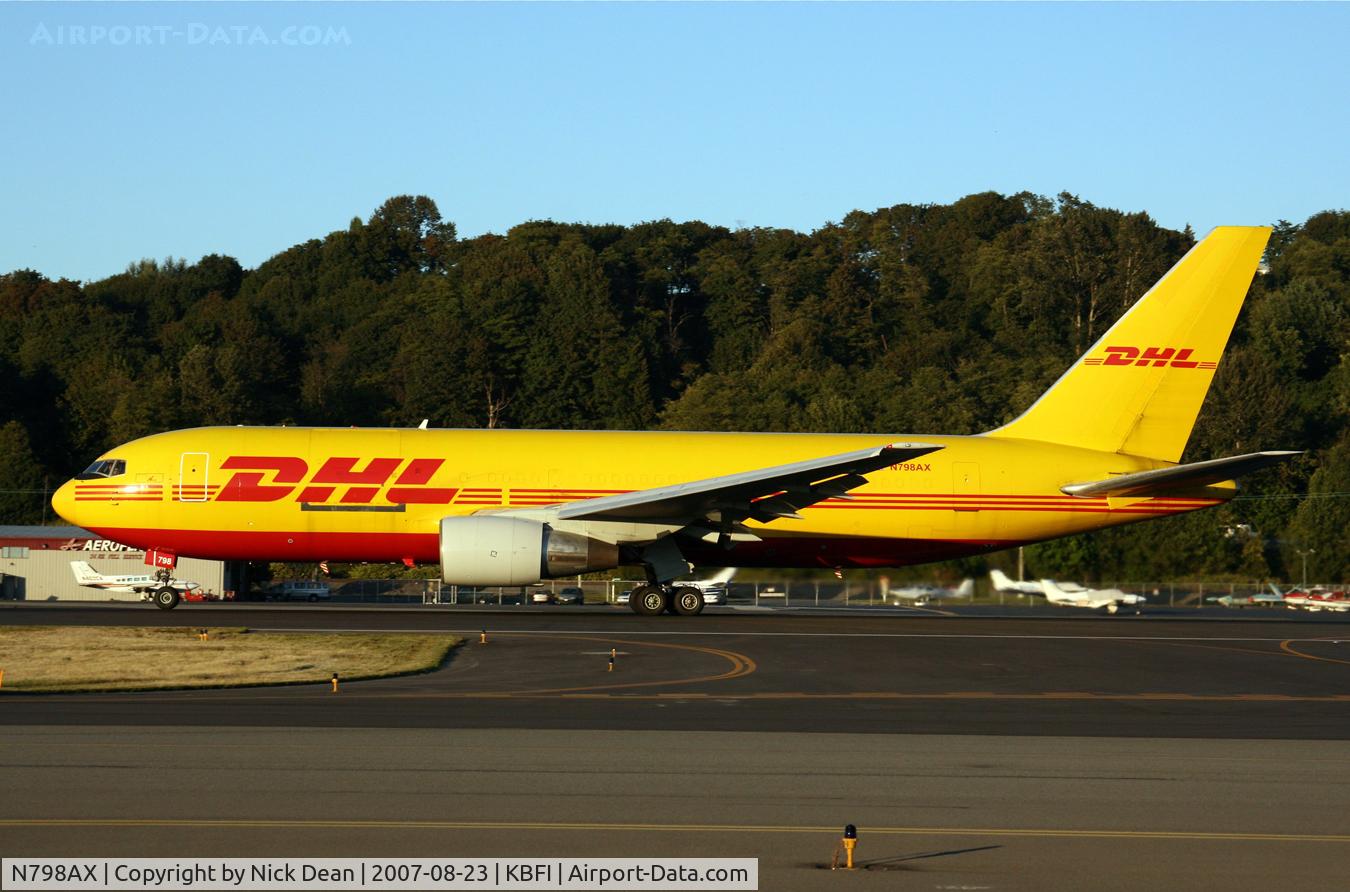 N798AX, 1986 Boeing 767-200 C/N 23431, KBFI