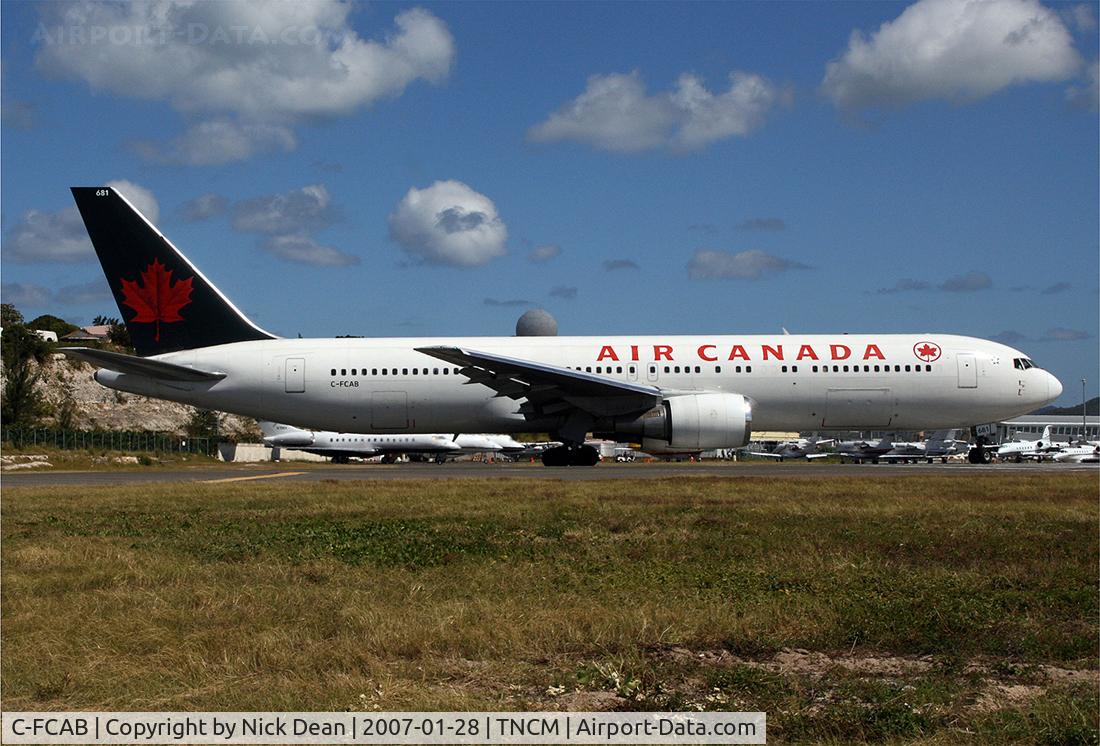C-FCAB, 1988 Boeing 767-375/ER C/N 24082, TNCM