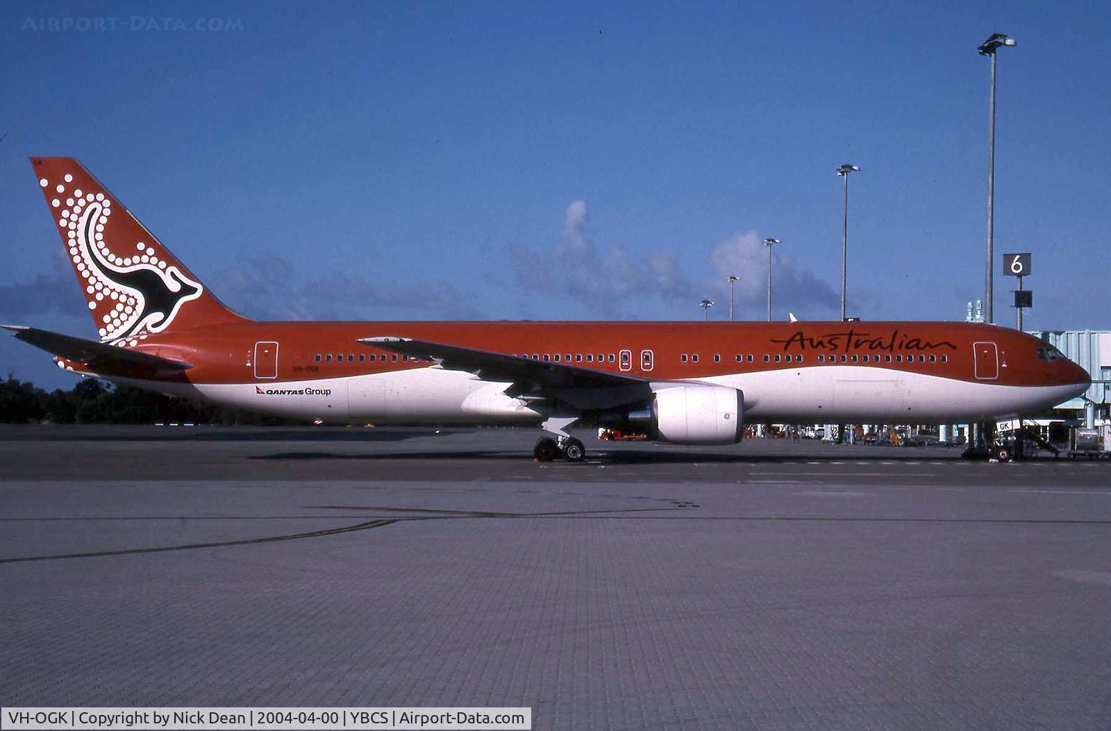 VH-OGK, 1991 Boeing 767-338 C/N 25316, /