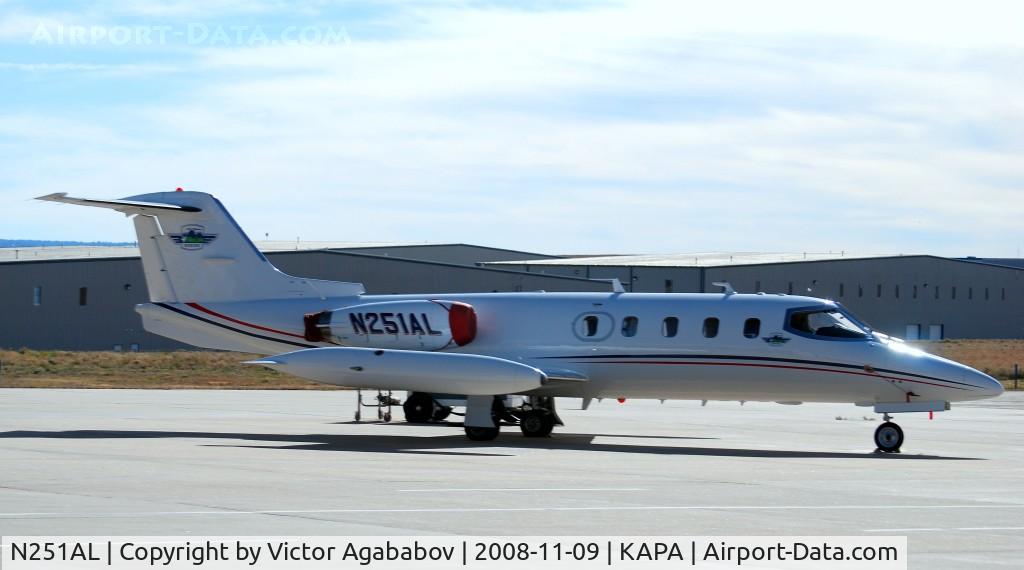 N251AL, Gates Learjet 25D C/N 25D-313, At Centennial