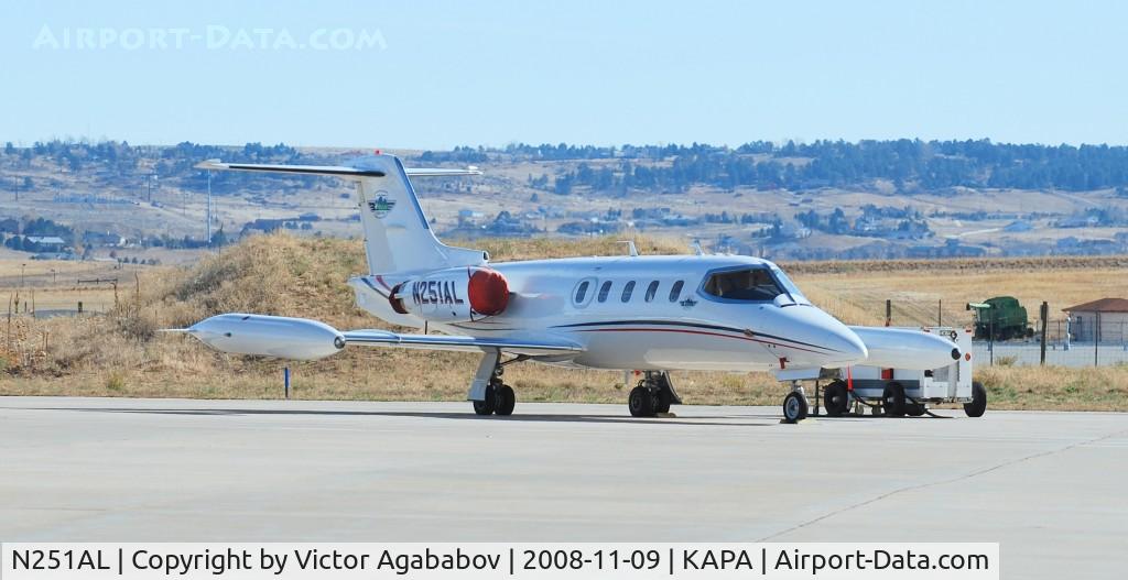N251AL, Gates Learjet 25D C/N 25D-313, At Centennial