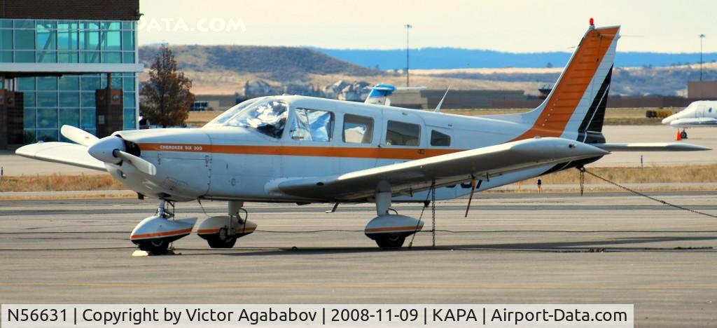 N56631, 1973 Piper PA-32-300 Cherokee Six C/N 32-7440010, At Centennial