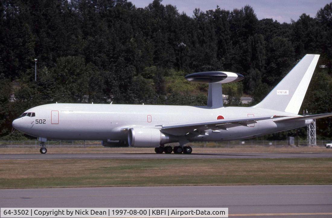 64-3502, 1995 Boeing E-767-27C/ER C/N 27391, Also carrying test reg N767JB