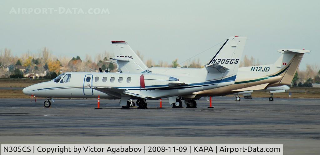 N305CS, 1997 Cessna 550 Citation Bravo C/N 550-0825, At Centennial