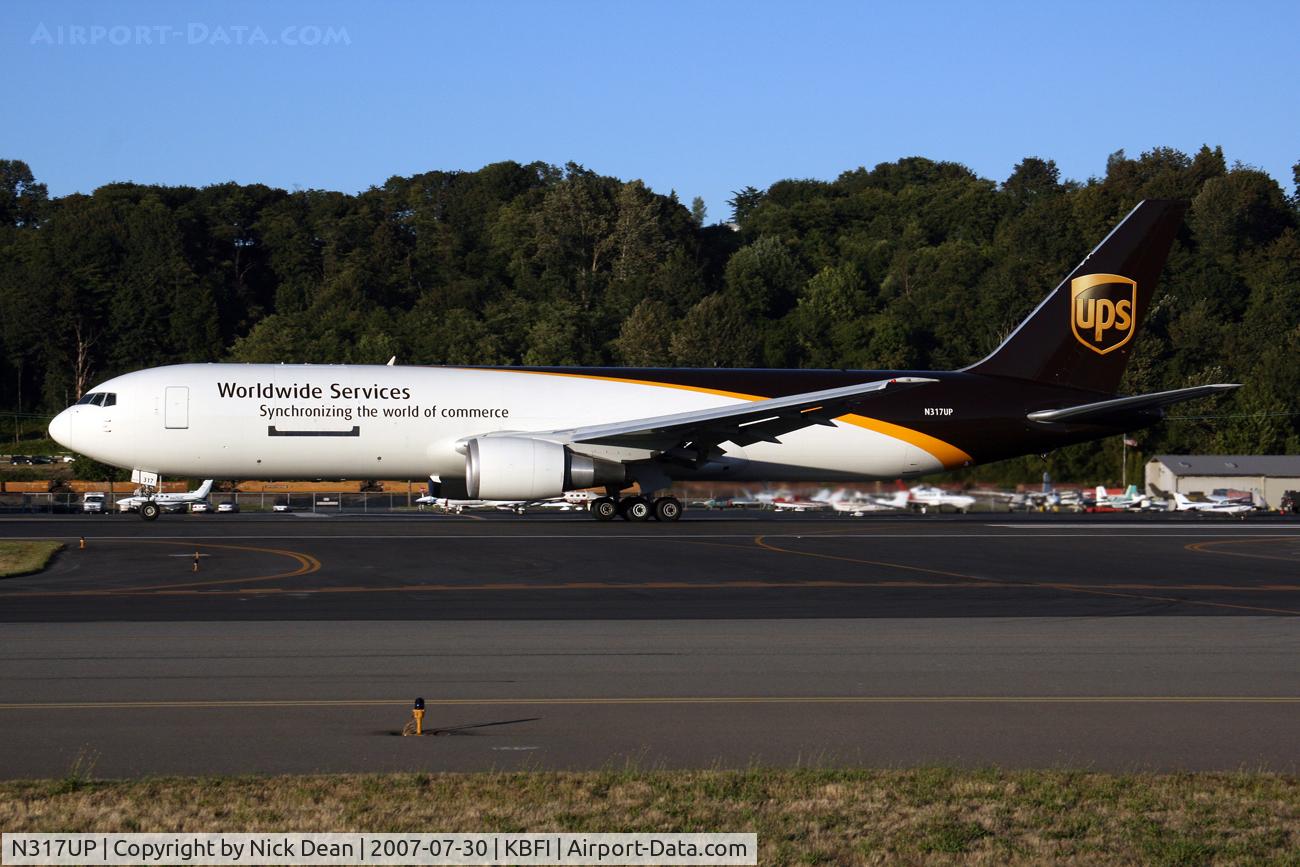 N317UP, 1997 Boeing 767-34AF C/N 27745, .