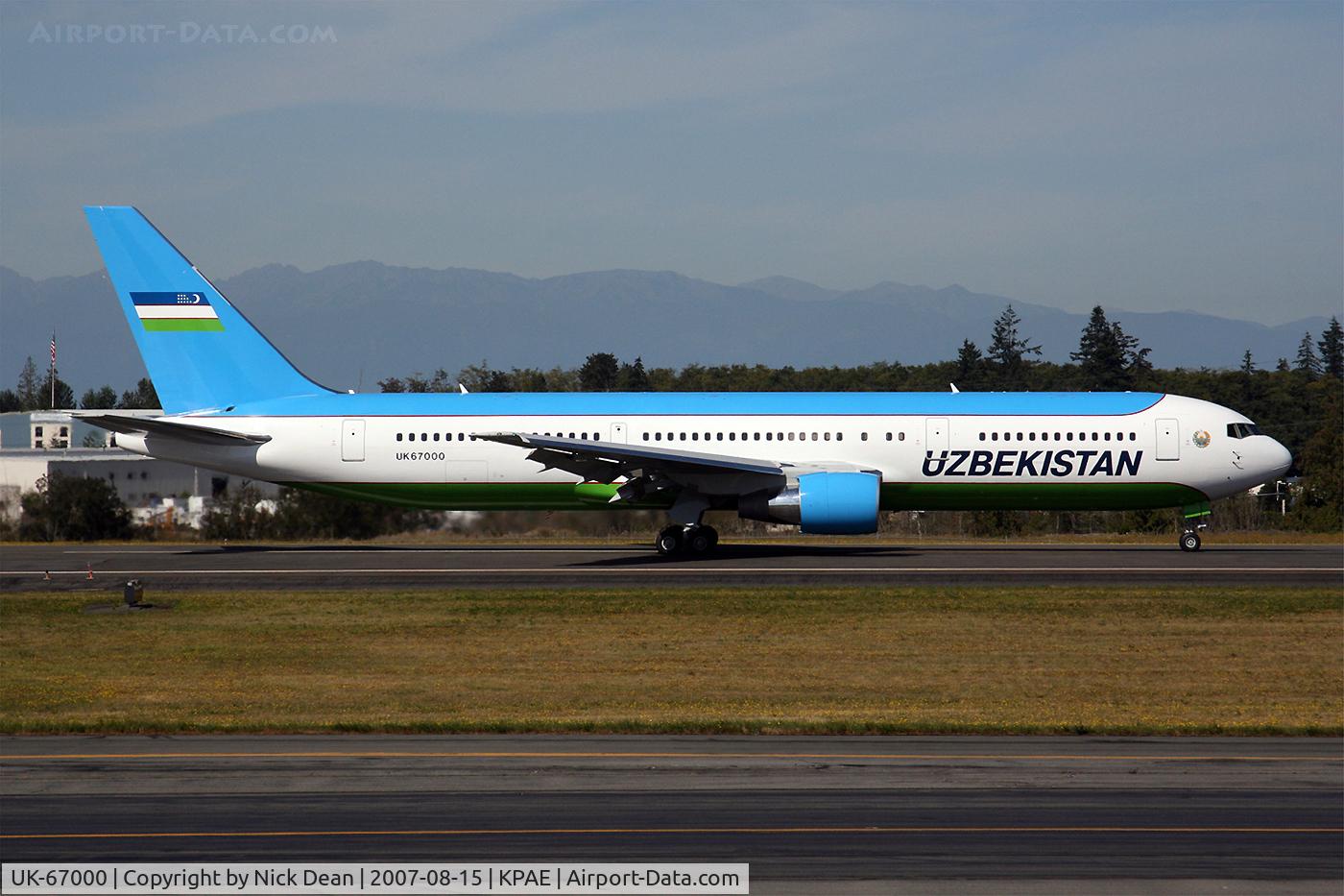 UK-67000, 2007 Boeing 767-33P/ER C/N 35796, /