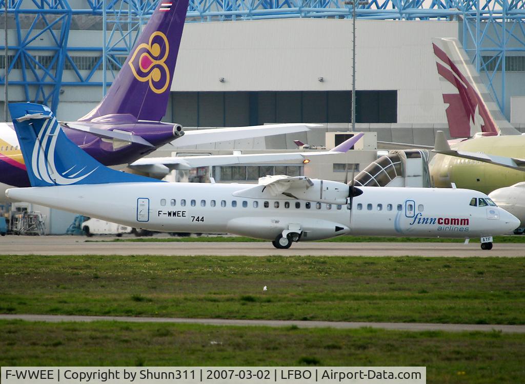 F-WWEE, 2007 ATR 72-212A C/N 744, C/n 744 - To be OH-ATF