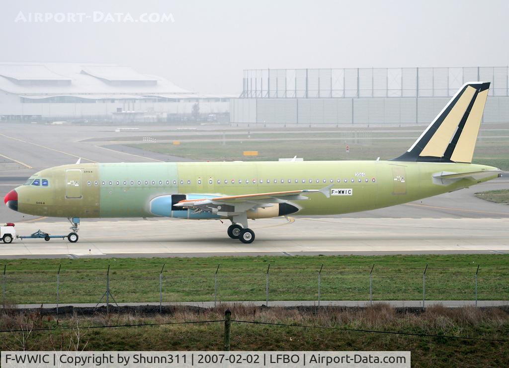 F-WWIC, 2007 Airbus A320-216 C/N 3064, C/n 3064 - For AirAsia as 9M-AFR