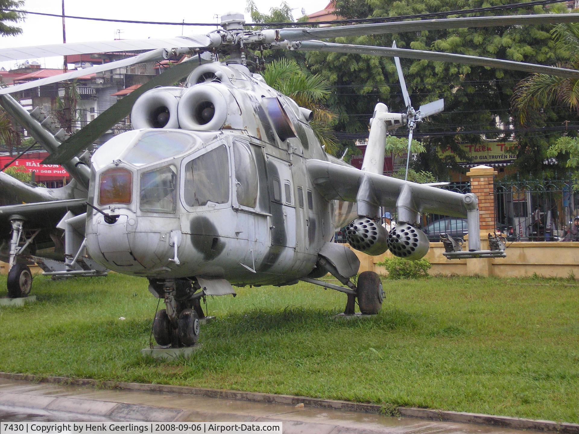 7430, Mil Mi-24A C/N Not found, Hanoi , Air Force museum