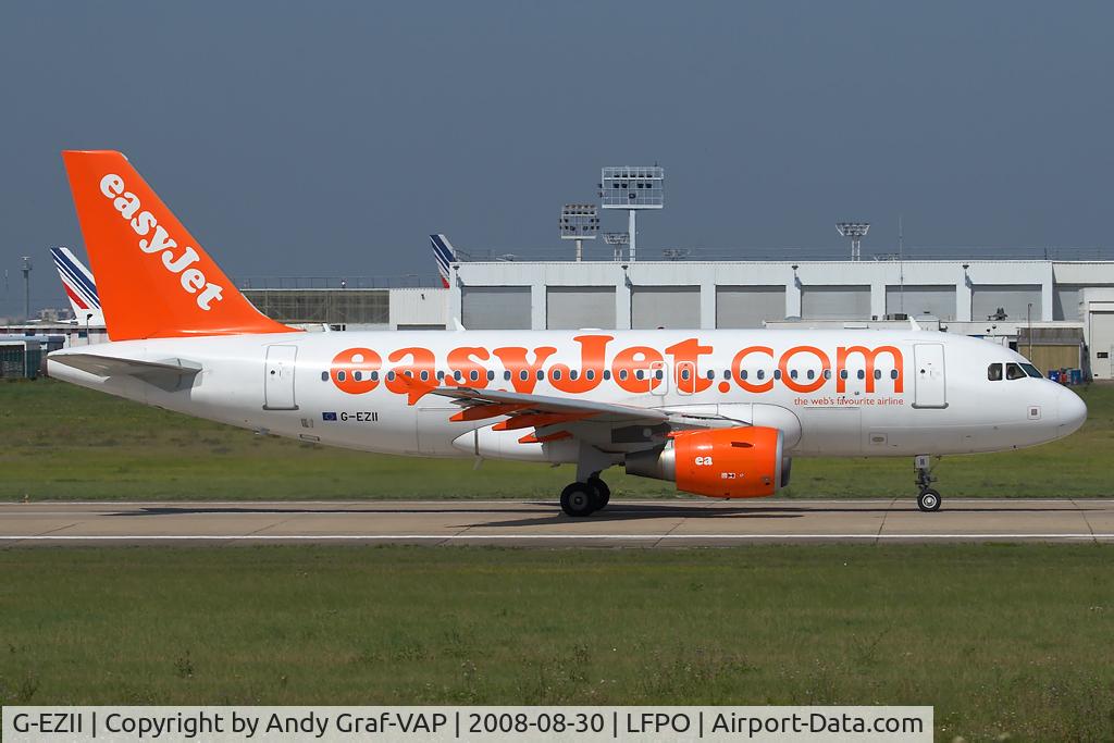 G-EZII, 2005 Airbus A319-111 C/N 2471, Easyjet A319