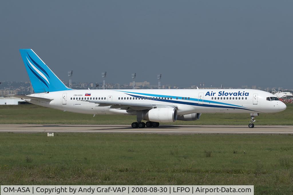 OM-ASA, 1989 Boeing 757-236 C/N 24370, Air Slovakia 757-200