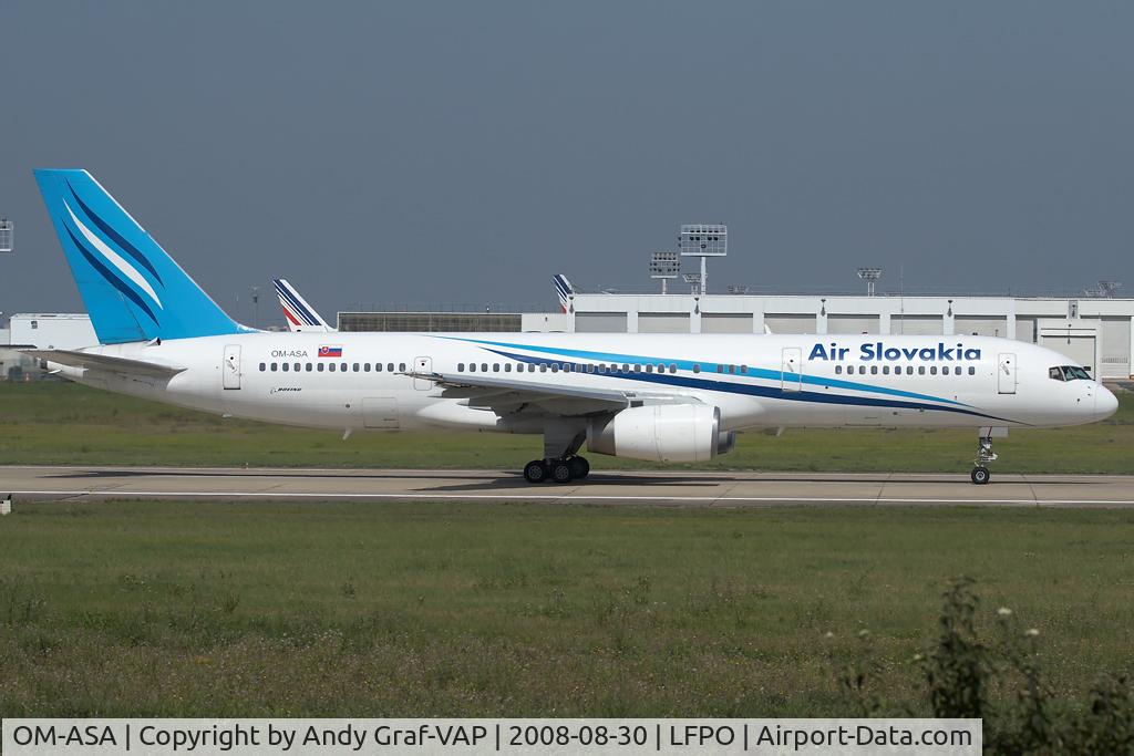 OM-ASA, 1989 Boeing 757-236 C/N 24370, Air Slovakia 757-200