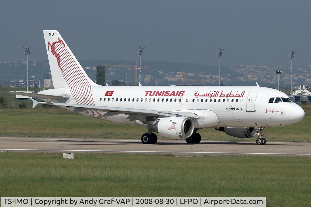 TS-IMO, 2001 Airbus A319-114 C/N 1479, Tunisair A319
