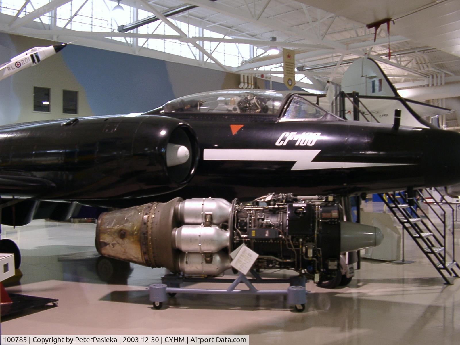 100785, 1970 Avro Canada CF-100 Mk.5 Canuck C/N C-100/5/685, Canadian Warplane Heritage Museum is located at the Hamilton Airport, Ontario Canada