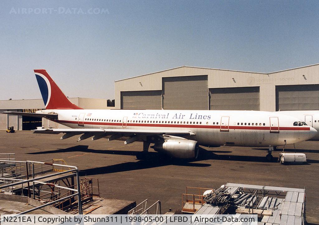 N221EA, 1981 Airbus A300B4-203F C/N 152, Parked at the SOGERMA Center after his demise...