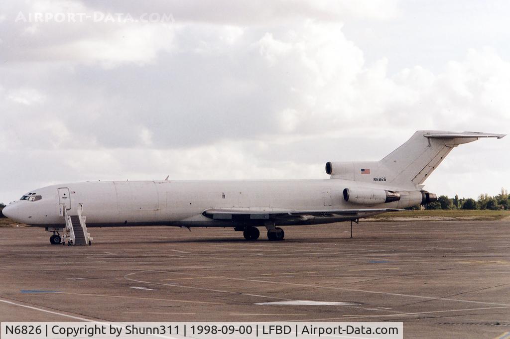 N6826, 1969 Boeing 727-223 C/N 19704, Parked at the Cargo area...