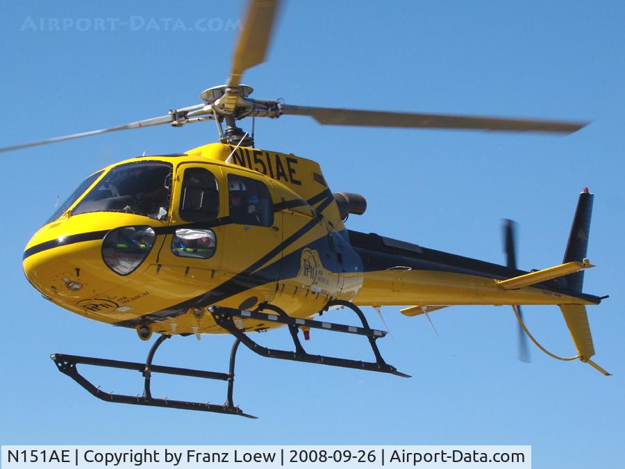 N151AE, 2004 Eurocopter AS-350B-3 Ecureuil Ecureuil C/N 3814, Over Sierra Mountains, CA